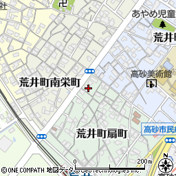 兵庫県高砂市荒井町扇町6周辺の地図