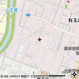 静岡県浜松市中央区有玉北町2159周辺の地図