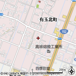 静岡県浜松市中央区有玉北町2182周辺の地図