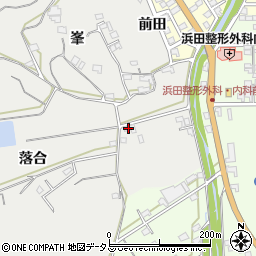愛知県知多郡美浜町浦戸落合周辺の地図
