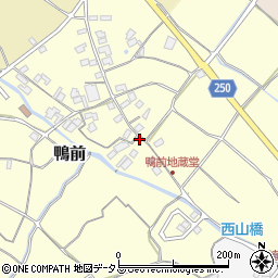 岡山県赤磐市鴨前301周辺の地図