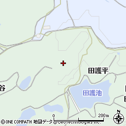京都府木津川市山城町椿井田護平周辺の地図