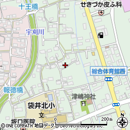 静岡県袋井市久能1774-1周辺の地図
