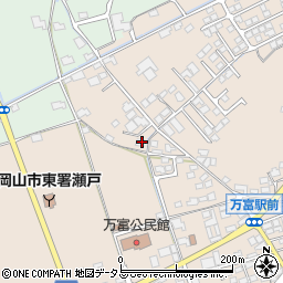 岡山県岡山市東区瀬戸町万富426周辺の地図