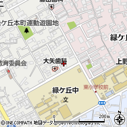 三重県伊賀市緑ケ丘本町4166周辺の地図