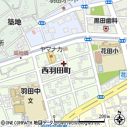 愛知県豊橋市西羽田町112周辺の地図