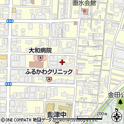 大阪府吹田市垂水町3丁目21周辺の地図