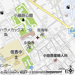 静岡県榛原郡吉田町住吉1555-1周辺の地図