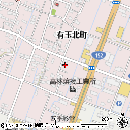 静岡県浜松市中央区有玉北町2191周辺の地図