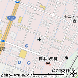 静岡県浜松市中央区有玉北町1704周辺の地図