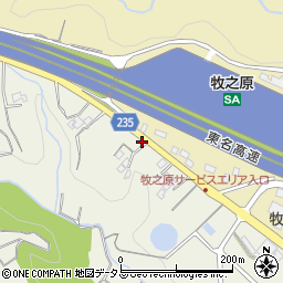 静岡県牧之原市東萩間2285-2周辺の地図