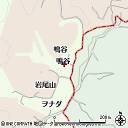 京都府木津川市加茂町北鳴谷周辺の地図