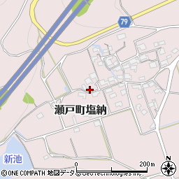 岡山県岡山市東区瀬戸町塩納594周辺の地図