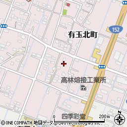 静岡県浜松市中央区有玉北町2181周辺の地図