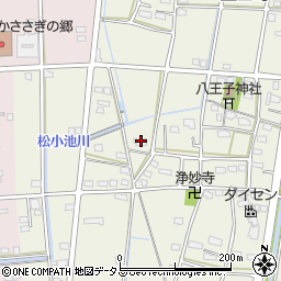 静岡県浜松市中央区豊西町2048周辺の地図