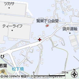 静岡県袋井市鷲巣239周辺の地図
