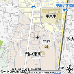 奥村メゾネットＤ棟周辺の地図
