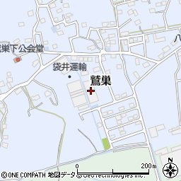 袋井運輸鷲巣東倉庫周辺の地図