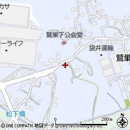 静岡県袋井市鷲巣257周辺の地図