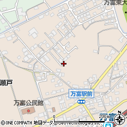 岡山県岡山市東区瀬戸町万富388-14周辺の地図