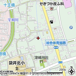 静岡県袋井市久能1781周辺の地図