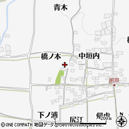 京都府木津川市加茂町河原橋ノ本12周辺の地図