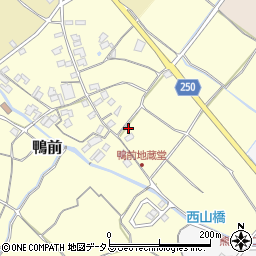 岡山県赤磐市鴨前228周辺の地図