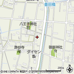 静岡県浜松市中央区豊西町1985周辺の地図