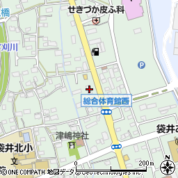 味千拉麺 袋井店周辺の地図