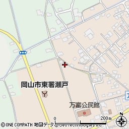 岡山県岡山市東区瀬戸町万富241周辺の地図