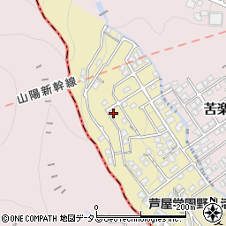 兵庫県西宮市苦楽園四番町15-23周辺の地図