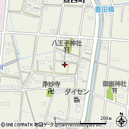 静岡県浜松市中央区豊西町2030周辺の地図