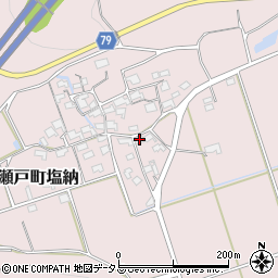 岡山県岡山市東区瀬戸町塩納790周辺の地図