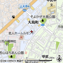 太陽のカフェ 西宮店周辺の地図