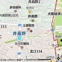 たんぽぽ薬局井高野店周辺の地図