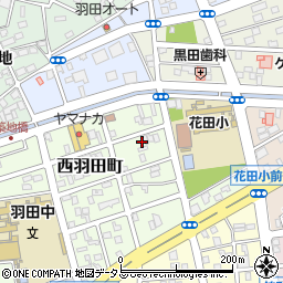 愛知県豊橋市西羽田町220周辺の地図