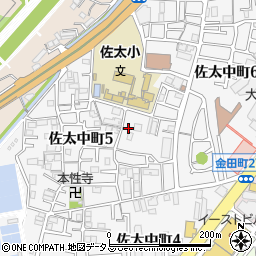 大阪アクアリウム周辺の地図