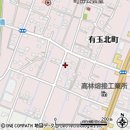 静岡県浜松市中央区有玉北町2203周辺の地図