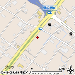 鈴与株式会社　第一部浜松営業所浜松西事務所周辺の地図
