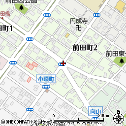 前田町２周辺の地図