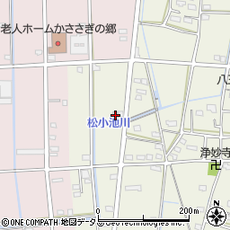 静岡県浜松市中央区豊西町2074周辺の地図