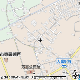 岡山県岡山市東区瀬戸町万富383周辺の地図