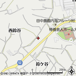 愛知県知多郡南知多町内海西鈴谷周辺の地図