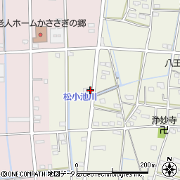 静岡県浜松市中央区豊西町2073周辺の地図