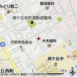 三重県伊賀市緑ケ丘本町4203-2周辺の地図