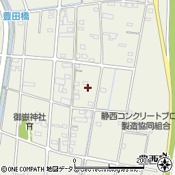 静岡県浜松市中央区豊西町398周辺の地図