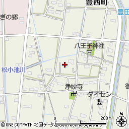静岡県浜松市中央区豊西町2015周辺の地図