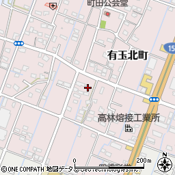 静岡県浜松市中央区有玉北町2201周辺の地図