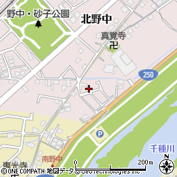 兵庫県赤穂市北野中466-3周辺の地図