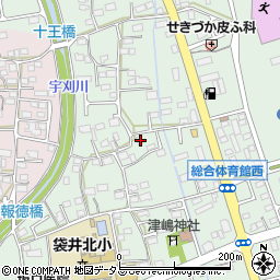 静岡県袋井市久能1771周辺の地図